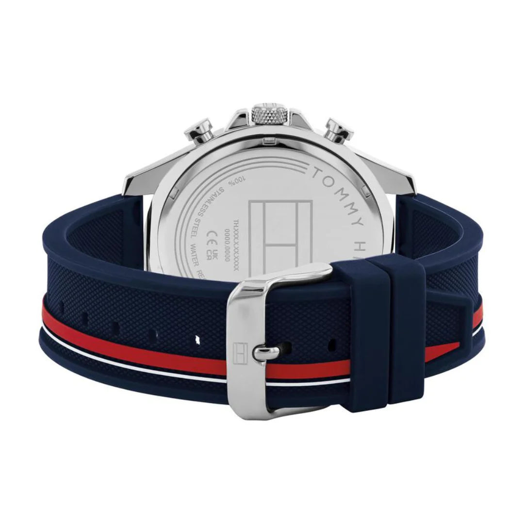 Tommy Hilfiger Men's Watch 1792083 – Stainless Steel Chronograph, 44mm, Original Design