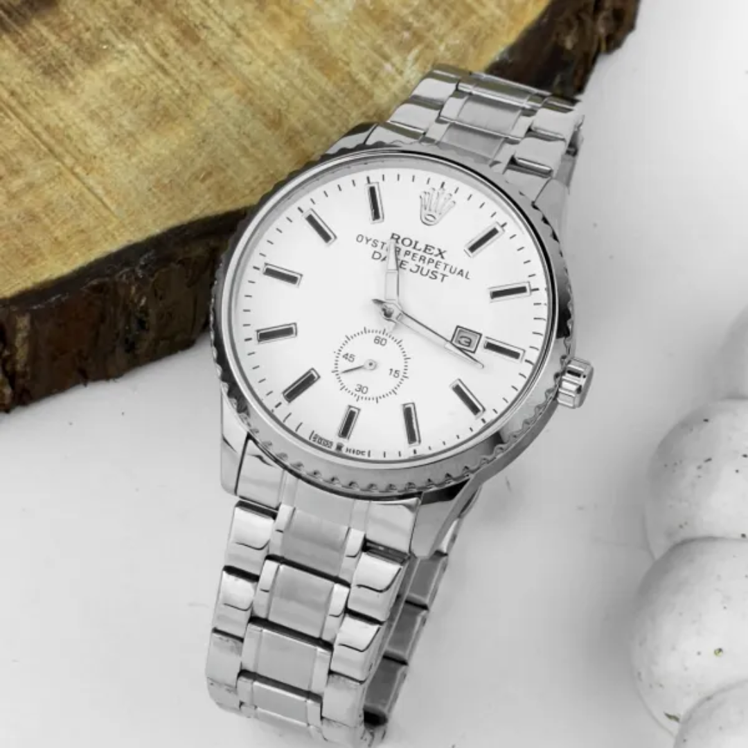 Rolex Men’s Watch – Dual Sub-dials, 44mm, High Quality