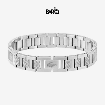 Lacoste Bracelet Stainless Steel Silver Original