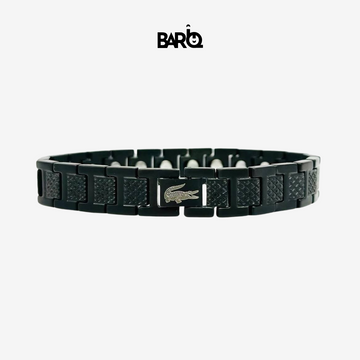 Lacoste Men’s Bracelet Stainless Steel Black