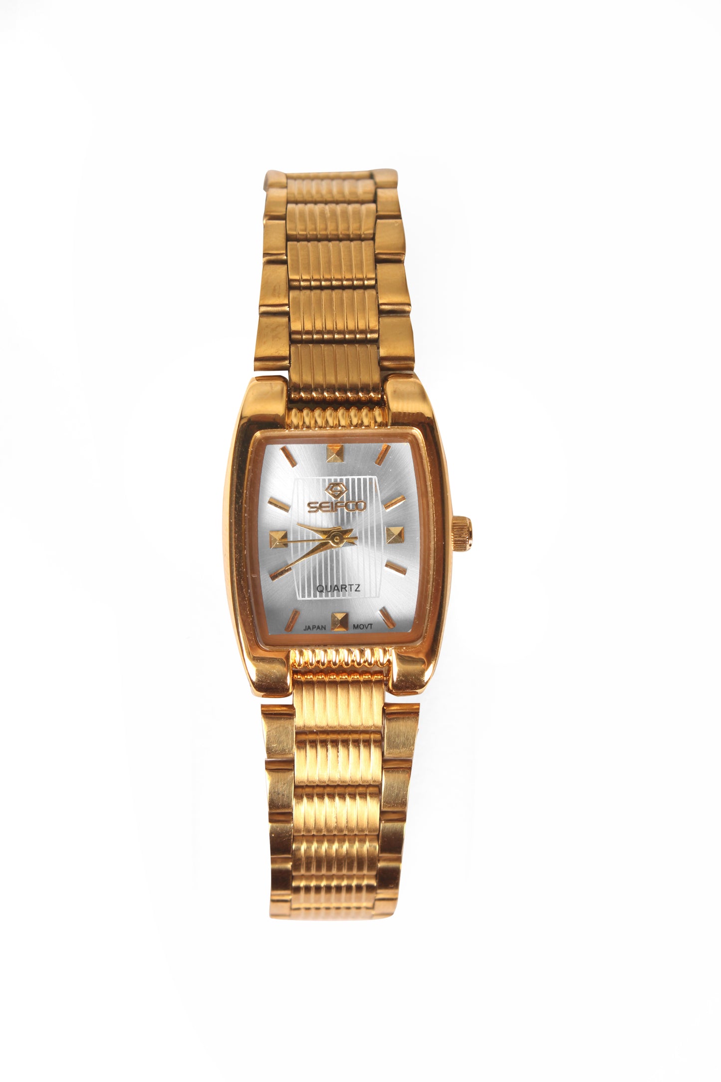 SEIFCO Original Women's Watch – Japanese Quartz Movement, Gold-Tone Bracele