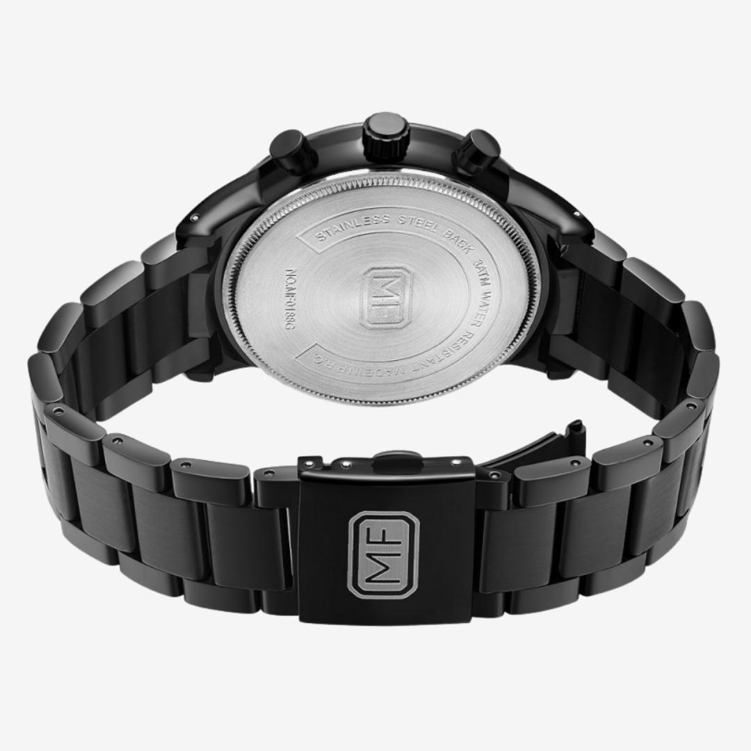 Mini Focus MF0188G Men’s Stainless Steel Analog Wrist Watch