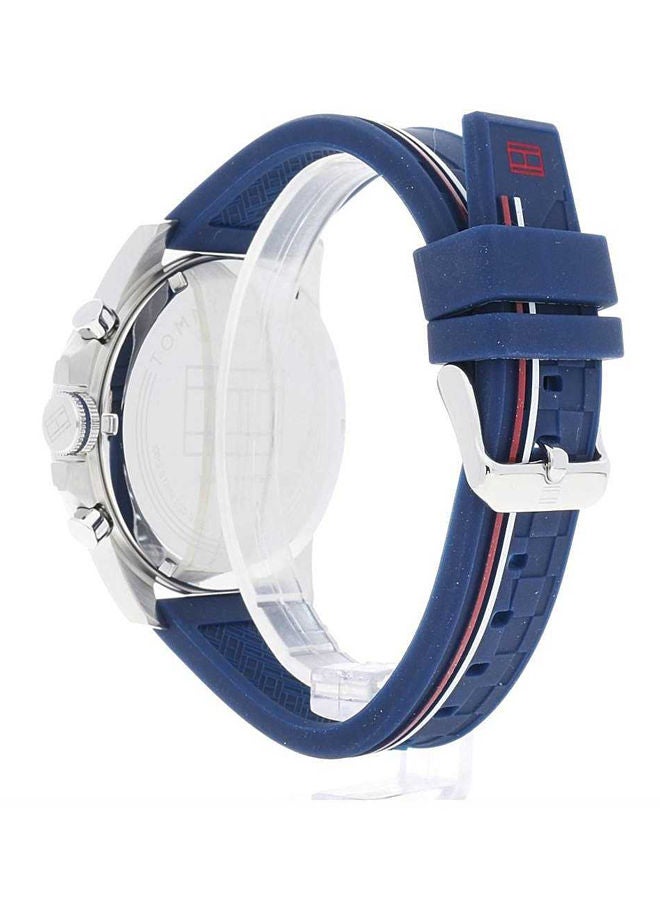 Tommy Hilfiger - Navy Blue Mirror Original ساعه تومى هيلفغر ميرور للرجال