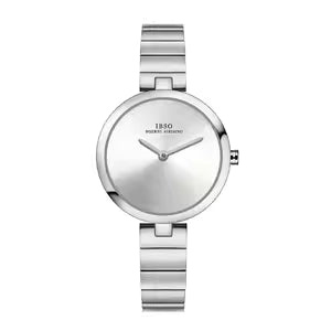 IBSO Women’s Watch – Minimalist Silver Steel Bracelet, Japanese Movement, Original Quality