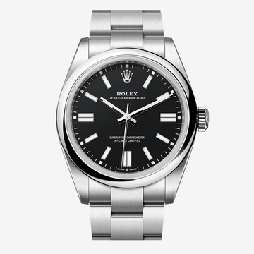 Rolex Oyster Perpetual women’s Watch 31mm Quartz black Dial Stainless Steel Silver High Quality