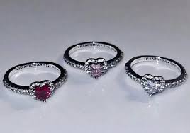 Romantic Rose Gift Box for Ring – Perfect for Love or Engagement, with Pandora Mirror Edition Ring Gift
