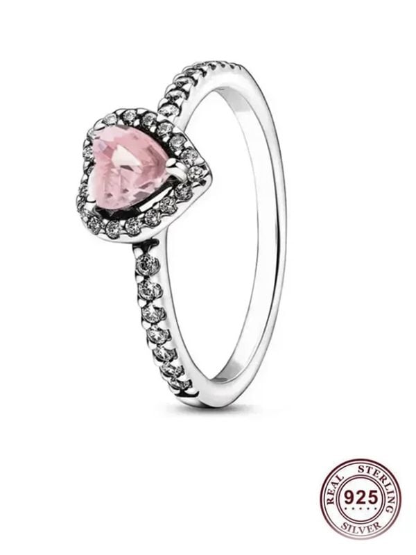 Romantic Rose Gift Box for Ring – Perfect for Love or Engagement, with Pandora Mirror Edition Ring Gift
