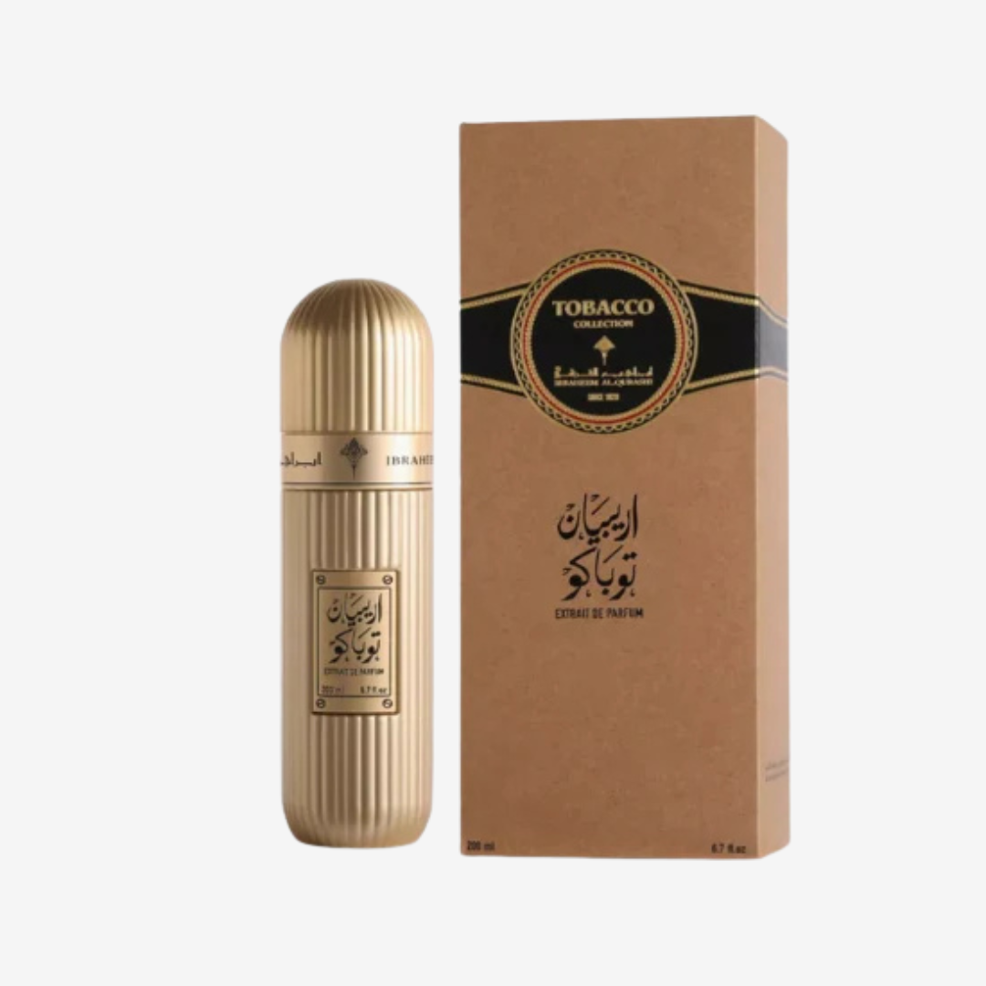 Arabian Tobacco by Ibrahim Al Qurashi – Original Unisex Eau de Parfum | Luxury Oriental Tobacco Fragrance