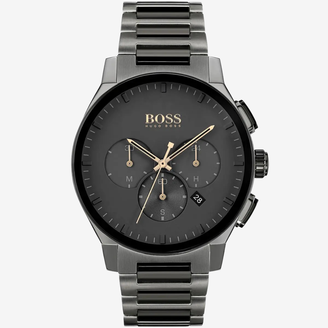 BOSS Peak 1513814 Men’s Chronograph Watch – Black Dial | Original