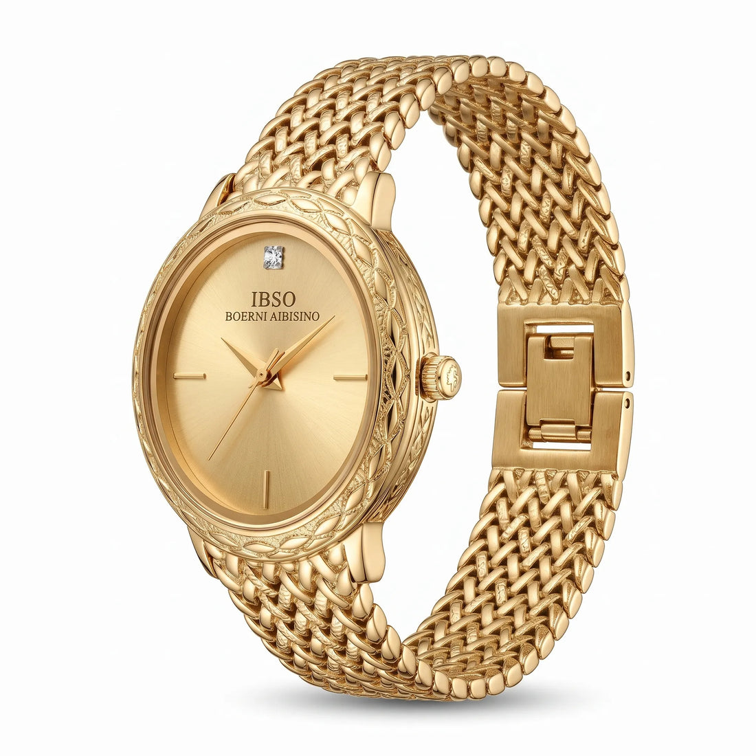 IBSO Original Oval Women’s Watch – Luxury Stainless Steel Bracelet Watch