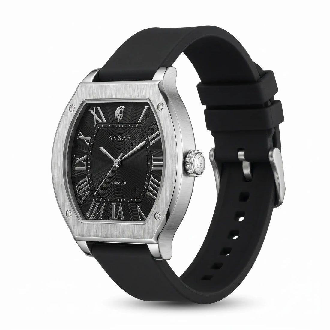 Assaf Pegasus Black Men’s Watch – Original