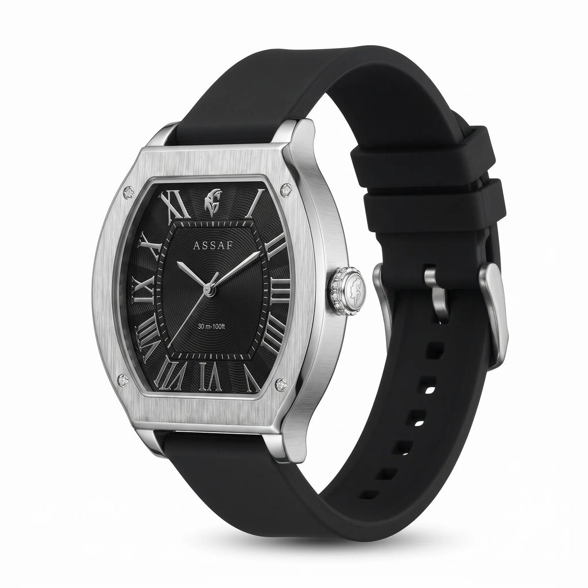 Assaf Pegasus Black Men’s Watch – Original