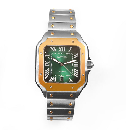 Cartier Santos  ساعه كارتير اتوماتيك ميرور اوريجنال للرجال
