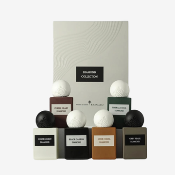 Ibrahim Al Qurashi Mini Diamond Collection – Original Luxury Perfume Set (6 Pieces)
