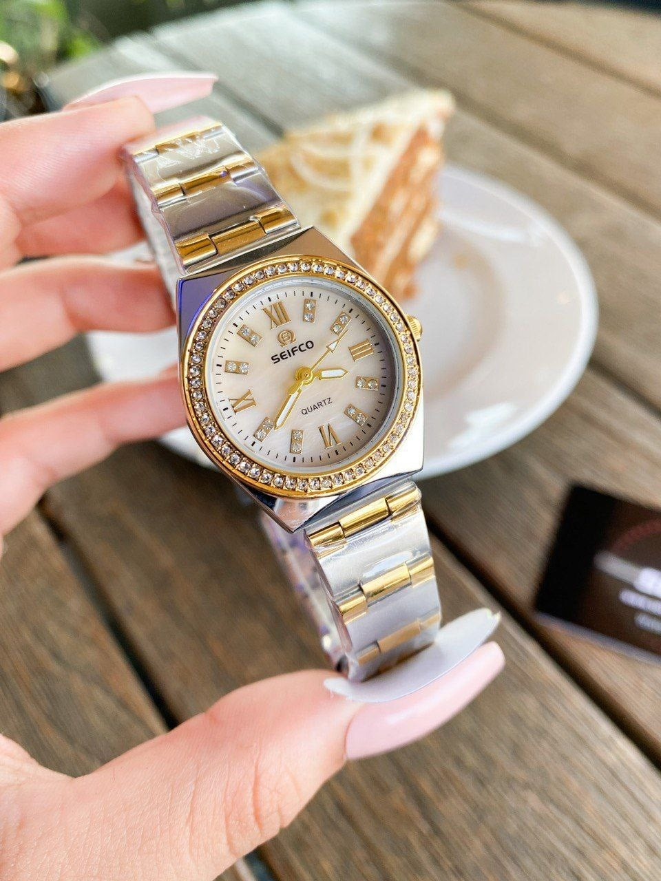 Seifco Original Women’s Watch – Japanese Quartz Movement – Two Tone Stainless Steel