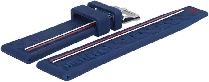 سوار ساعة Tommy Hilfiger – خامة رابر ميرور بتصميم رياضي أنيق