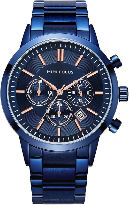 Mini Focus Casual Watch For Men Analog Metal - 0188G.