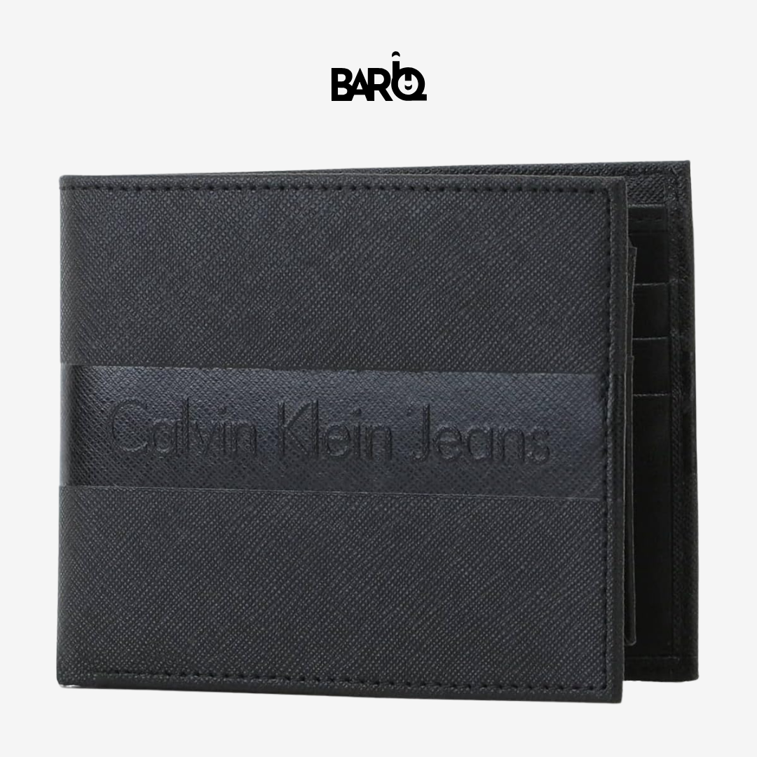 Calvin Klein Original Wallet Black Genuine Leather for Men