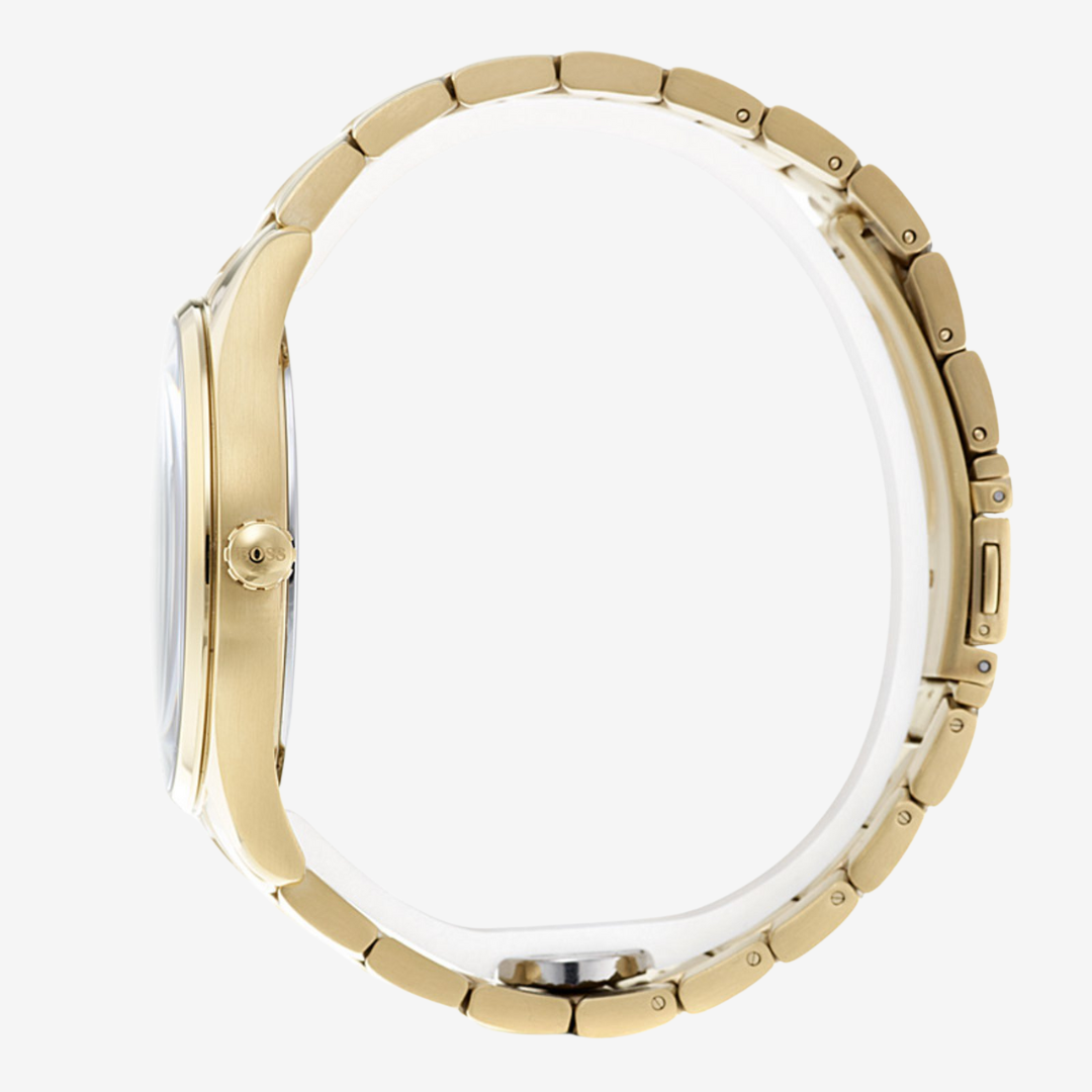 HUGO BOSS Men’s Govenor Casual Sport, Gold-Tone Steel Watch | 1513521 - Original