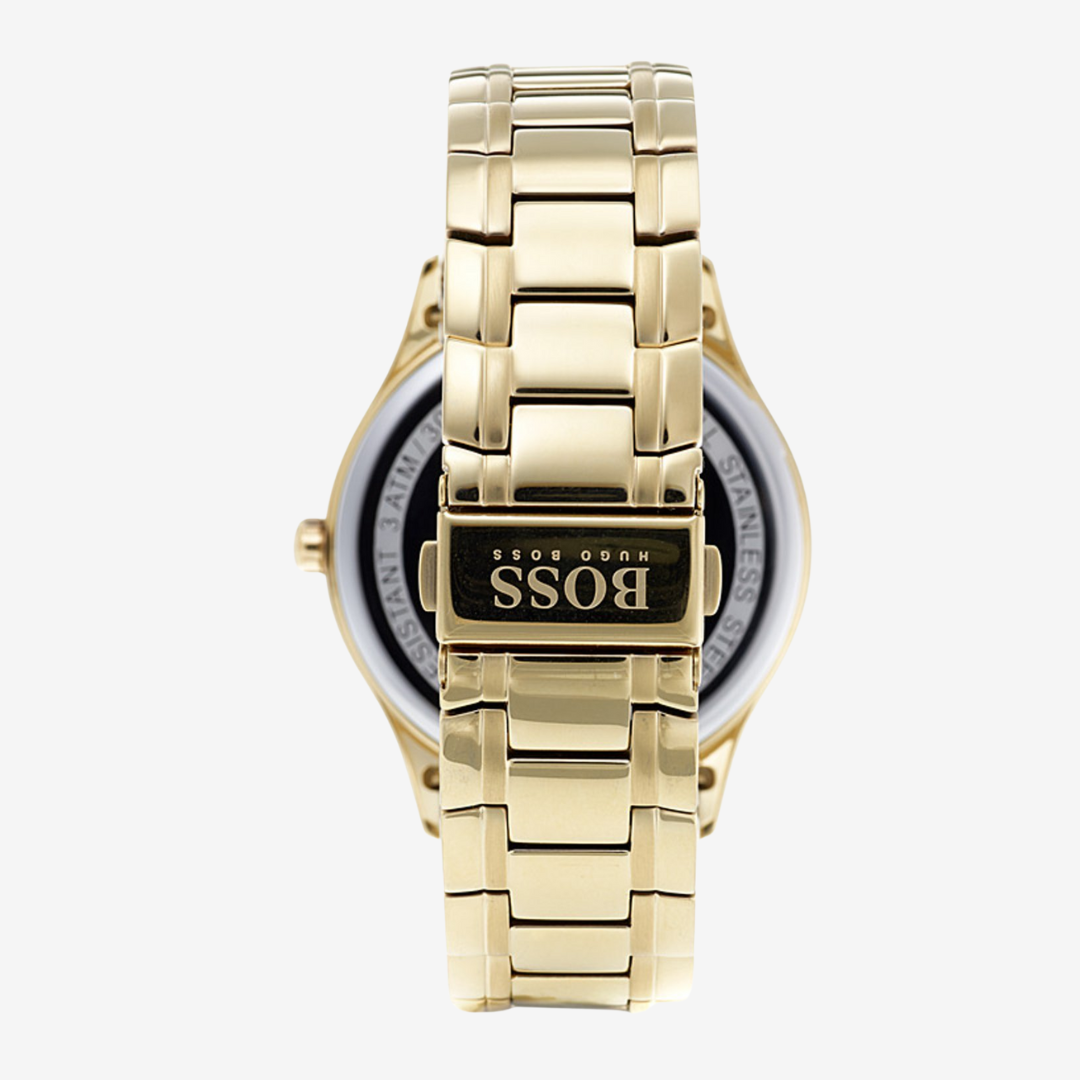 HUGO BOSS Men’s Govenor Casual Sport, Gold-Tone Steel Watch | 1513521 - Original