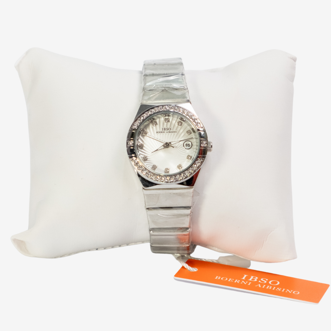 IBSO Women's Watch 32 Silver Crystal Original
