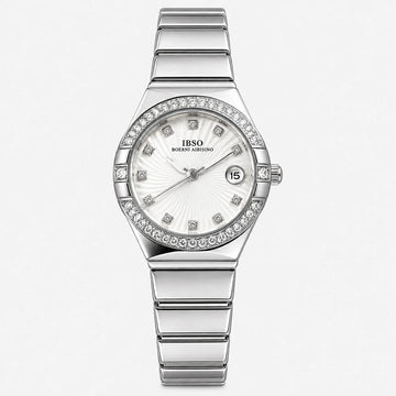IBSO Silver Crystal Women’s Watch