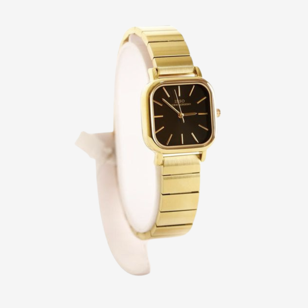 Ibso Women's Classic Watch - Gold Tone - Stainless Steel Material