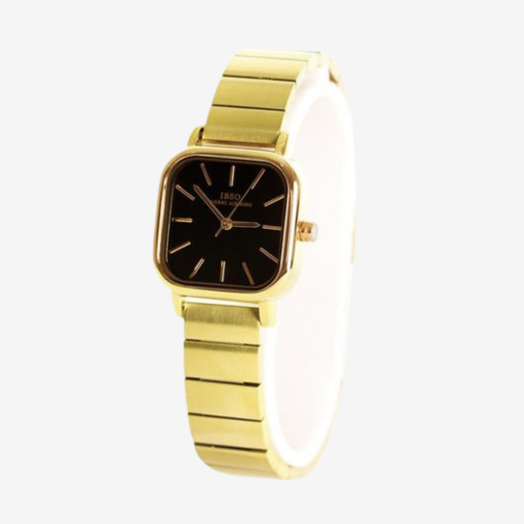 Ibso Women's Classic Watch - Gold Tone - Stainless Steel Material