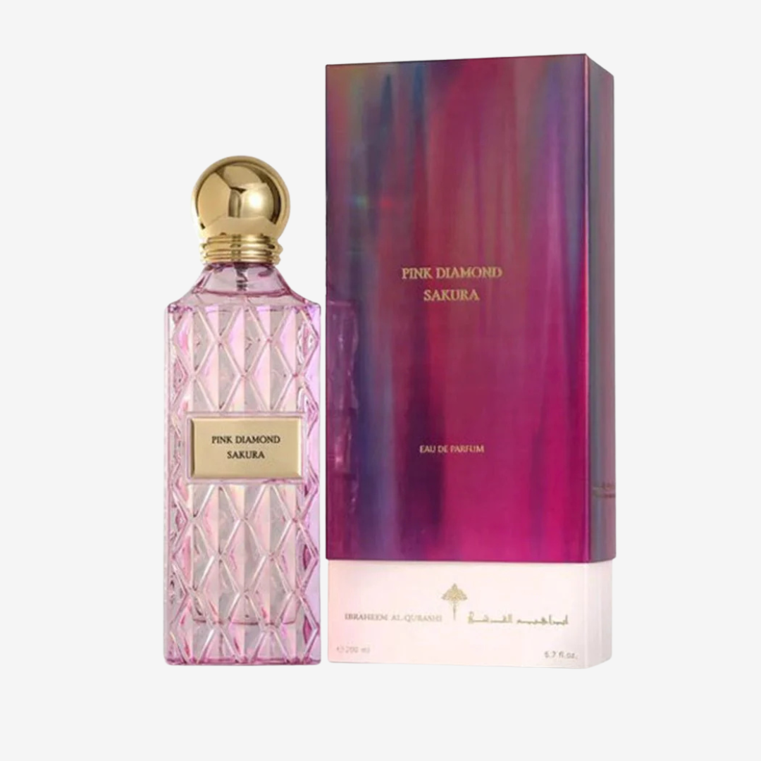 Pink Diamond Sakura Inspired by Ibrahim Al Qurashi Perfume 200ml – Unisex