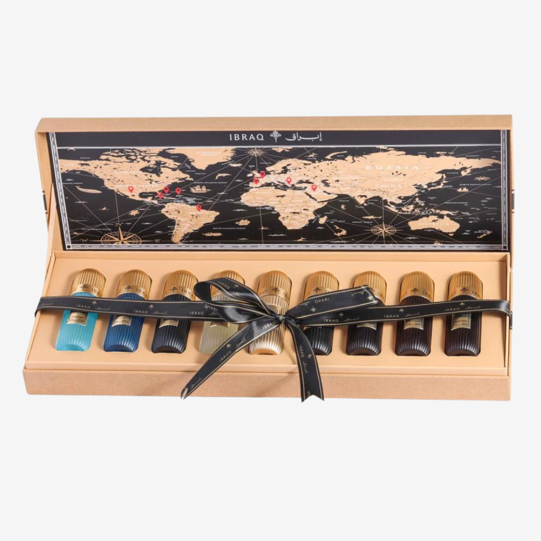 Tobacco Collection by Ibrahim Al-Qurashi for women and men Set of 9 Luxury Perfumes (9 x 20ml) | Origina