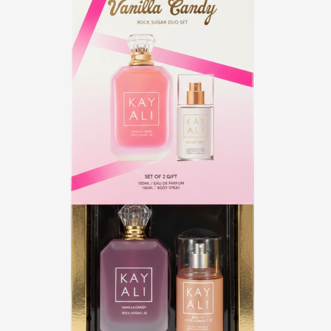 KAYALI Vanilla Candy Rock Sugar Duo Set