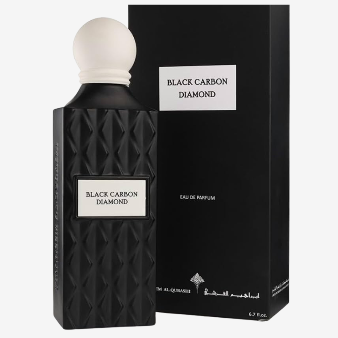 Black Carbon Diamond – Inspired by Ibrahim Al Qurashi Perfume 200ml – Unisex