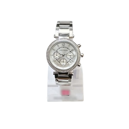 Mini Focus MF0497L.06 Original Women’s Watch – 39mm Silver Stainless Steel, Chronograph & Date Display