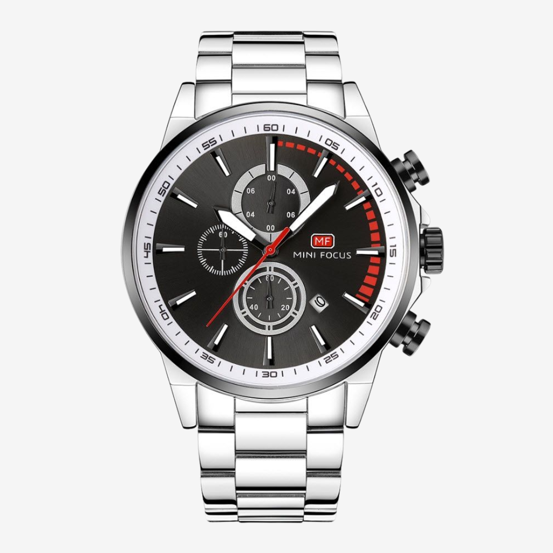 Mini Focus Casual Watch – MF0085G. Men’s 44mm Silver Original