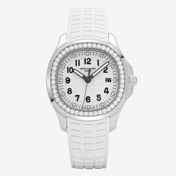 Patek Philippe Aquanaut Diamond Bezel Women’s Watch – Replica High Quality with Date