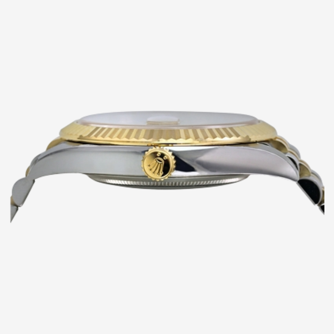 Rolex Datejust 33 Women’s Watch – Steel/Yellow Gold, Diamond Mother of Pearl Dial