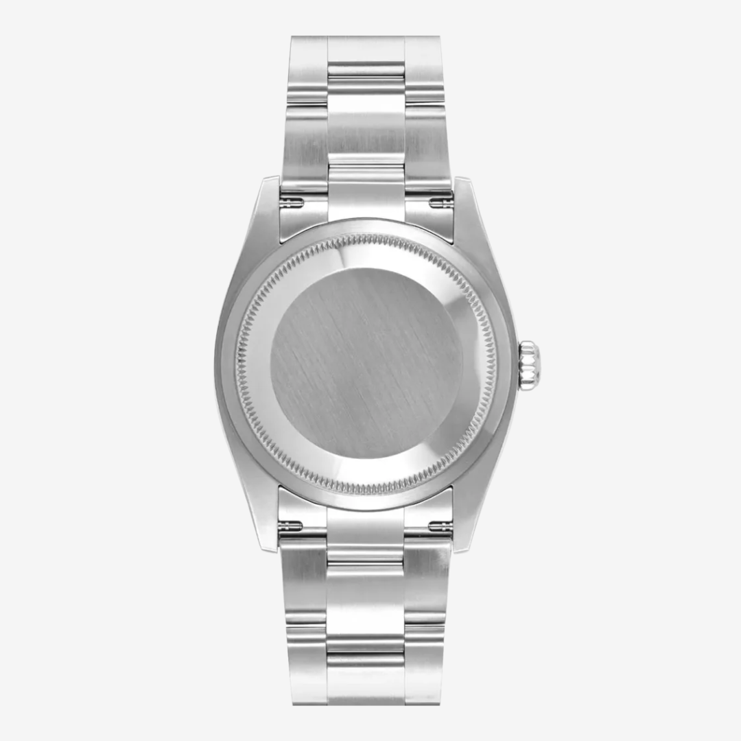 Rolex Oyster Perpetual Men’s Watch 41mm Quartz Black Dial Stainless Steel Silver High Quality