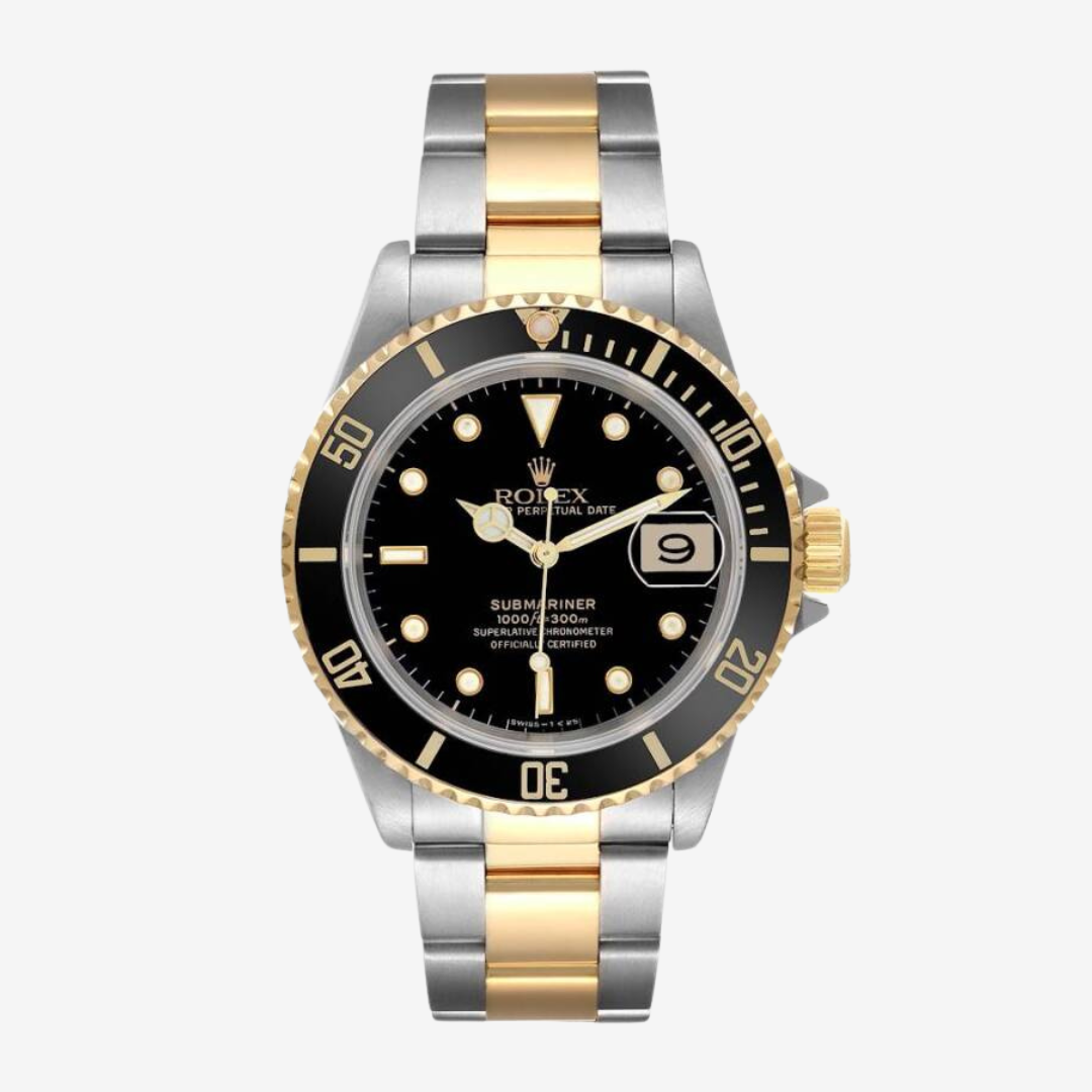 Rolex Submariner Men’s Watch 40mm Steel Silver Gold High Quality