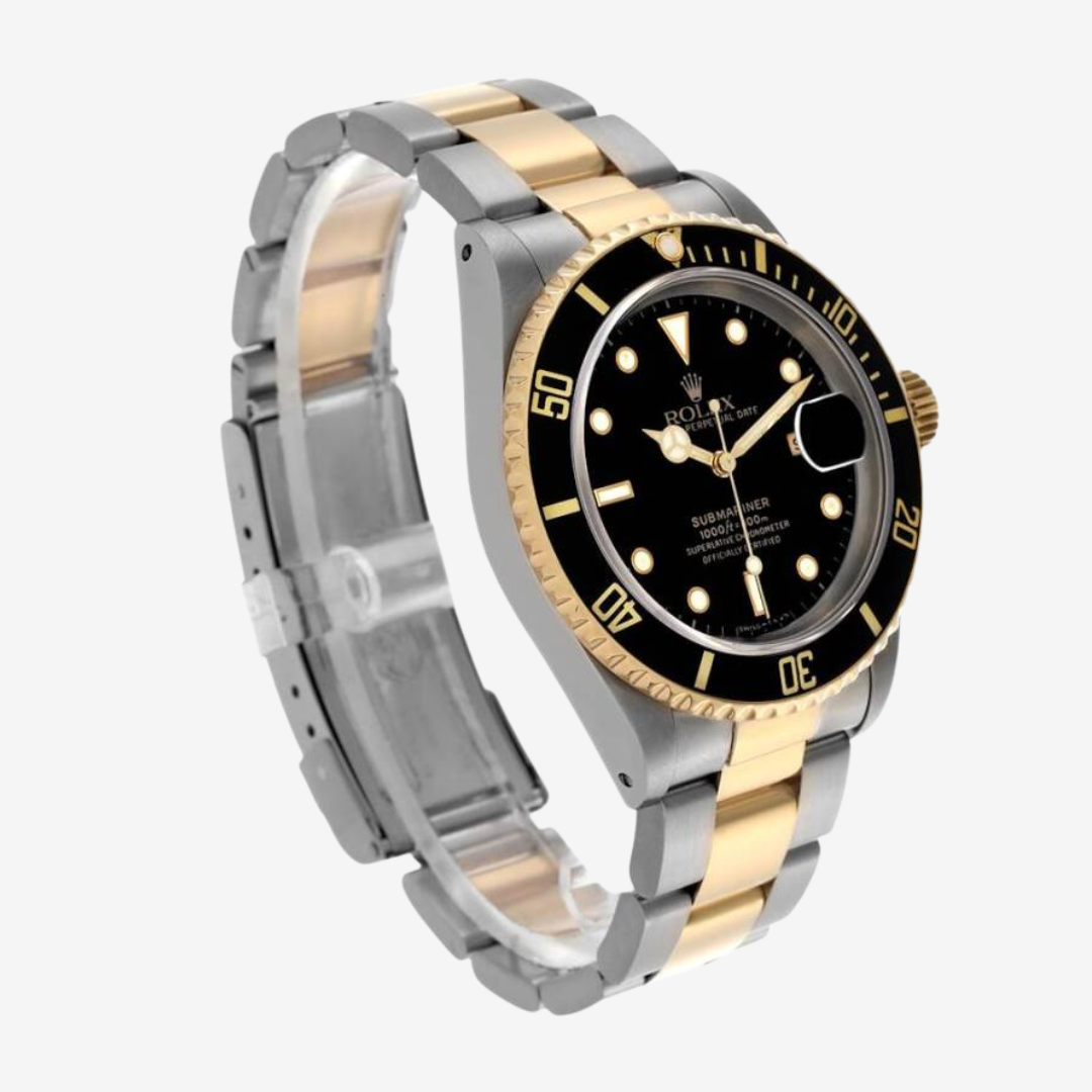 Rolex Submariner Men’s Watch 40mm Steel Silver Gold High Quality