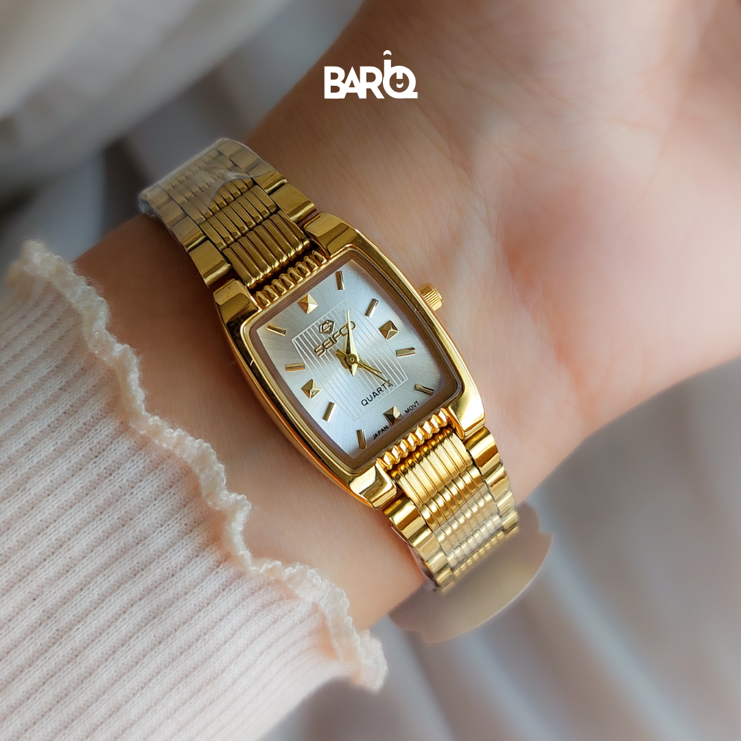 Seifco – Women’s Watch Japanese Quartz Movement  Gold-Tone Bracelet Original