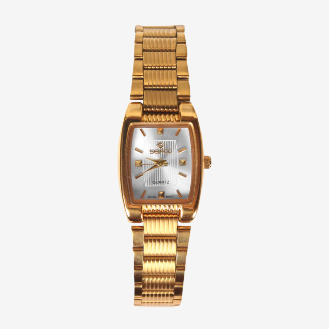 Seifco – Women’s Watch Japanese Quartz Movement  Gold-Tone Bracelet Original