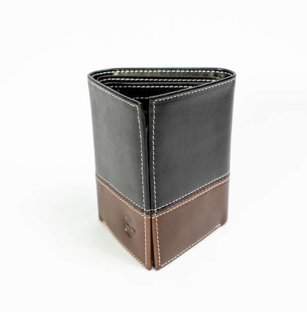 Timberland Trifold Wallet Black Brown