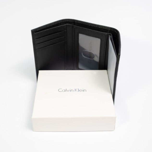 Calvin Klein Men's Denim Wallet – Stylish & Durable