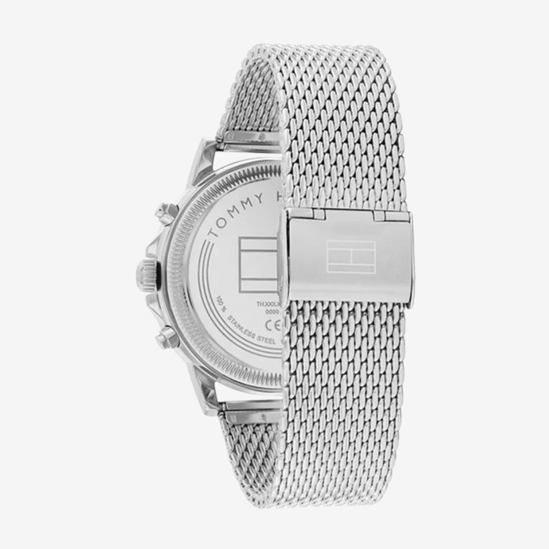 Tommy Hilfiger Men’s Watch 1710609 Classic Blue Dial Stainless Steel Case Original