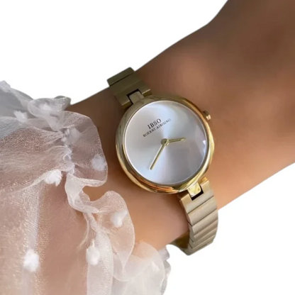 IBSO Women's Gold Watch – Elegant & Original Design with Japanese Movement