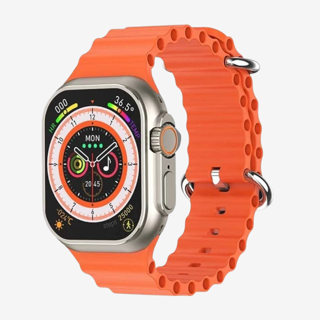X8 Ultra – 2.2 Smartwatch, IP67, BT 5.2 (Orange)