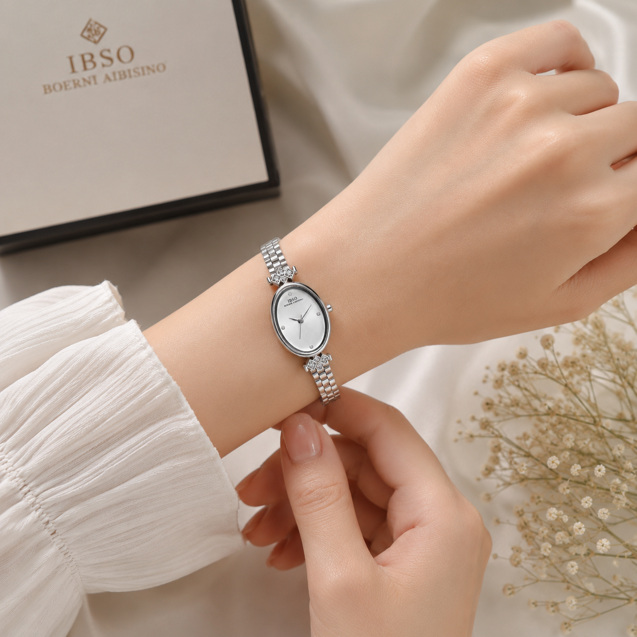 IBSO Women's Silver Oval Watch – Original