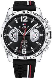 Tommy Hilfiger Multi Dial Quartz Watch for Men - Black Mirror Original