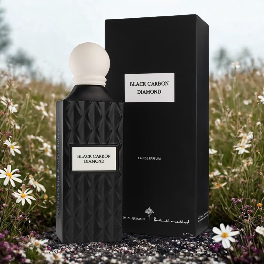 Black Carbon Diamond – Inspired by Ibrahim Al Qurashi Perfume 200ml – Unisex