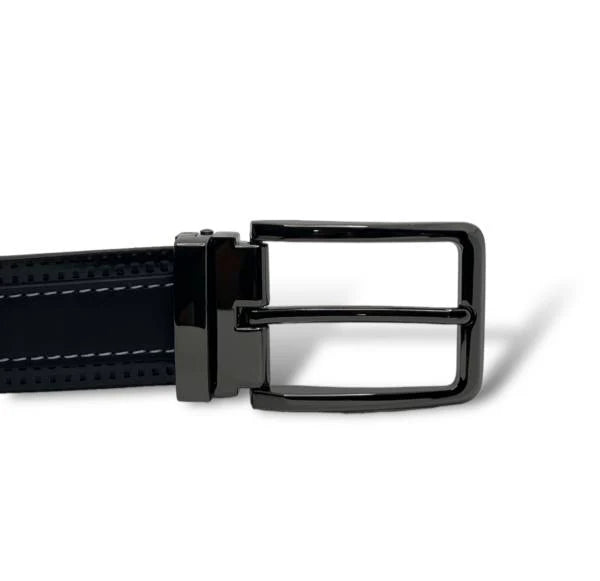 Tommy Mercedes Belt and Wallet Set Black